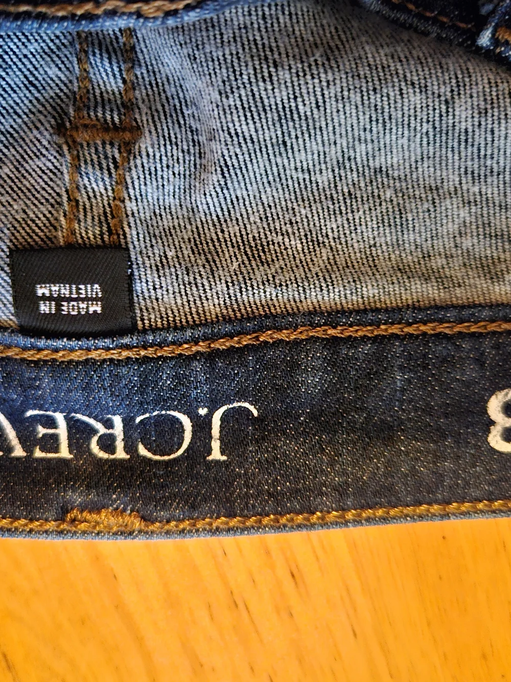 J. Crew Womens's Straight Jeans in Dark Indigo Size 28
